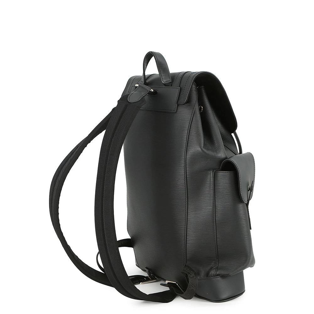 Louis Vuitton Black Supreme Epi Daypack Rucksack Backpack Christopher Bag